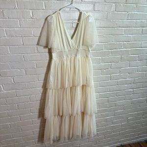 Baltic Born Cream Maxi Dress
